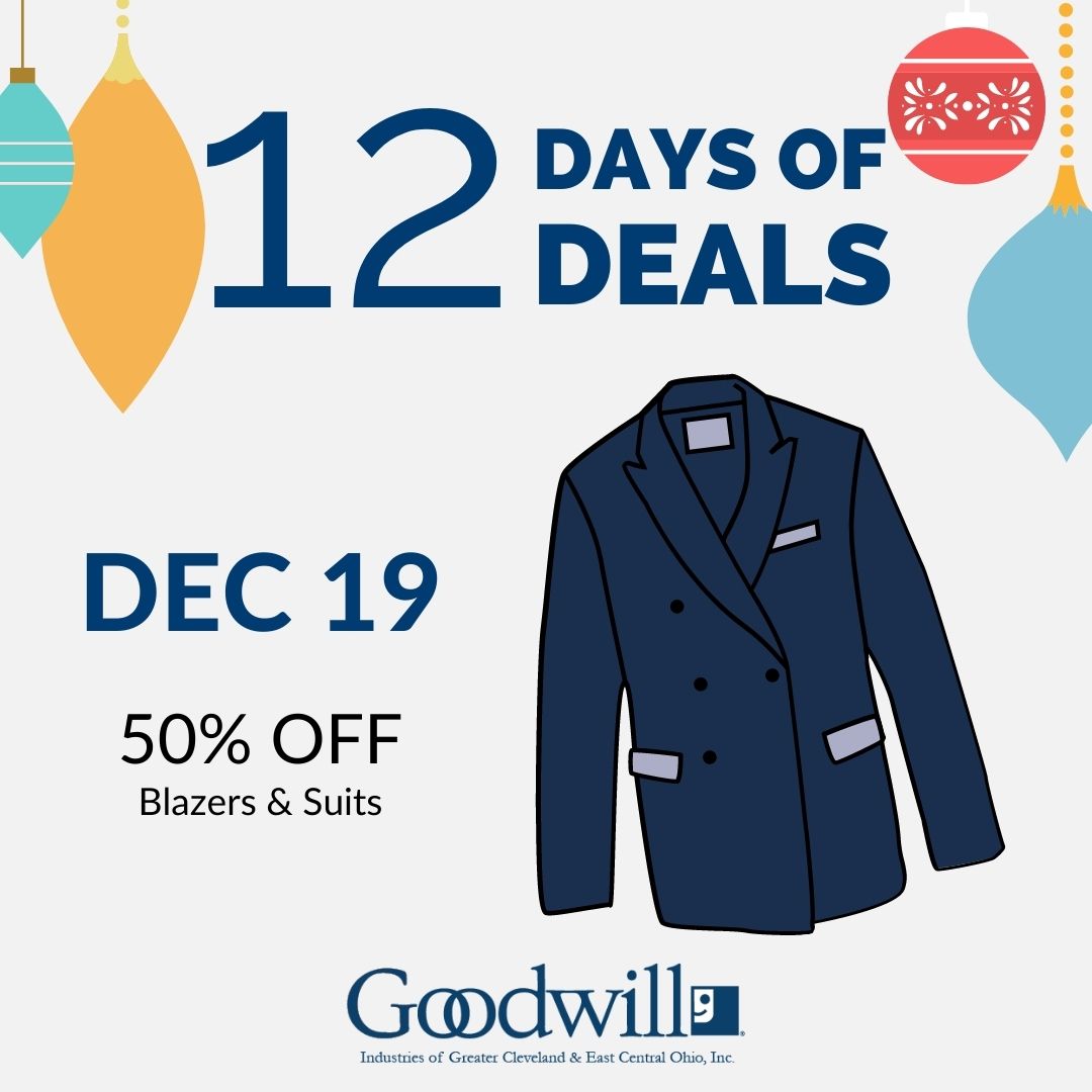 12 Days of Deals - Goodwill Industries GCECO